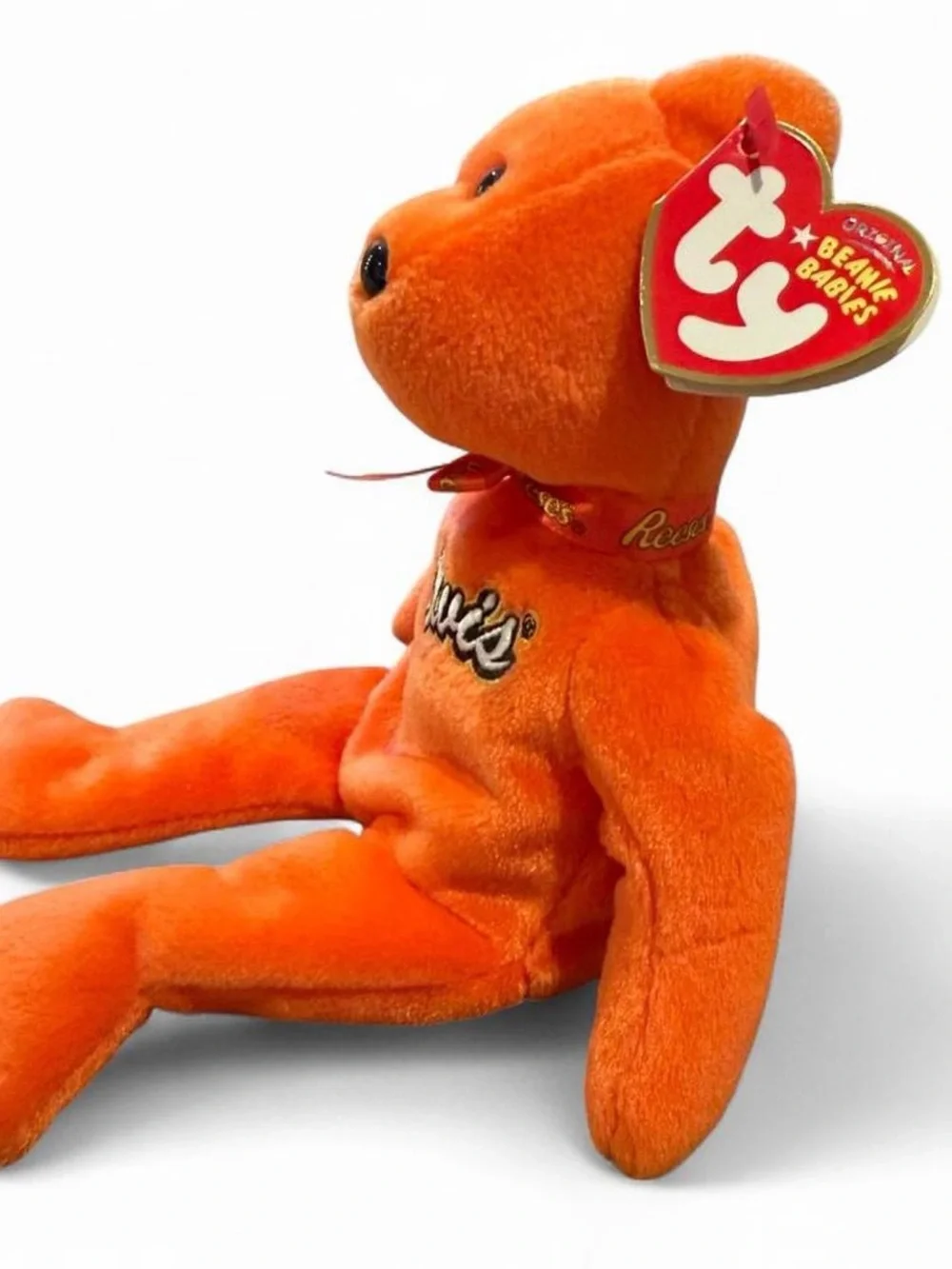 TY Beanie Baby - COCO PRESLEY the Bear (Orange Version - Walgreen's Excl)